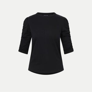 Veronica Beard Black Long Sleeve Top